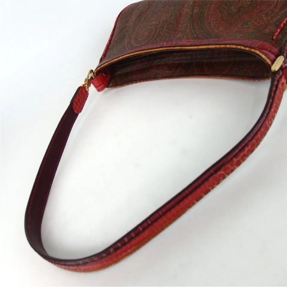 ETRO Stunning Paisley SHOULDER BAG - Picture 8 of 8